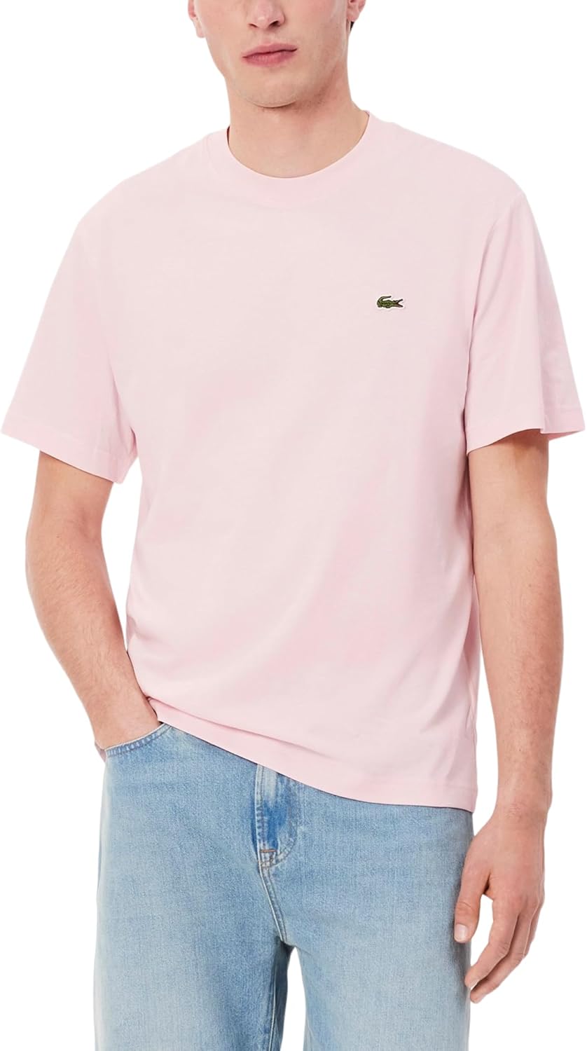 Lacoste Men's Cotton Logo Tee: Timeless Style and Comfort