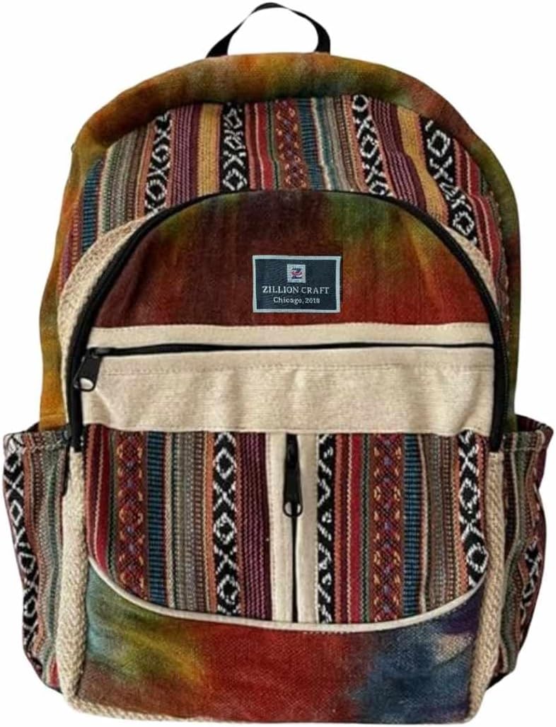 Large Multi Pocket Backpack for College and Travel Needs