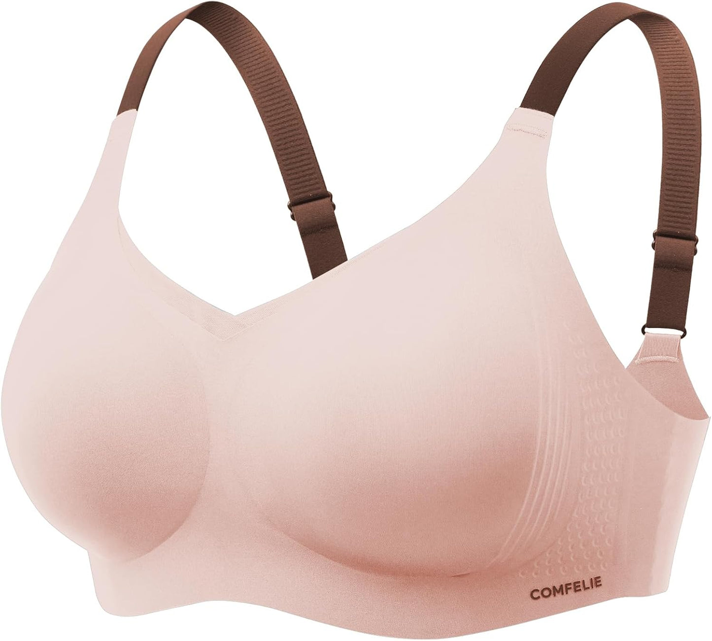 Women No Underwire Bra Comfort Seamless Full Coverage Bralette