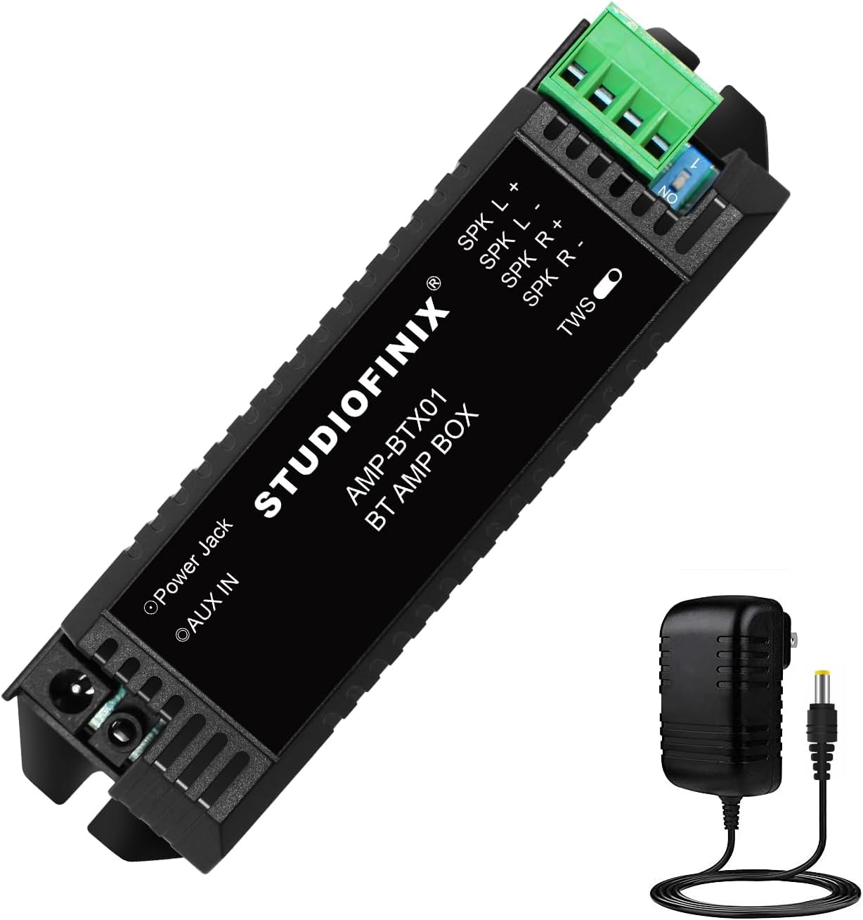 Enhanced Sound: STUDIOFINIX 2-Ch Bluetooth Amplifier