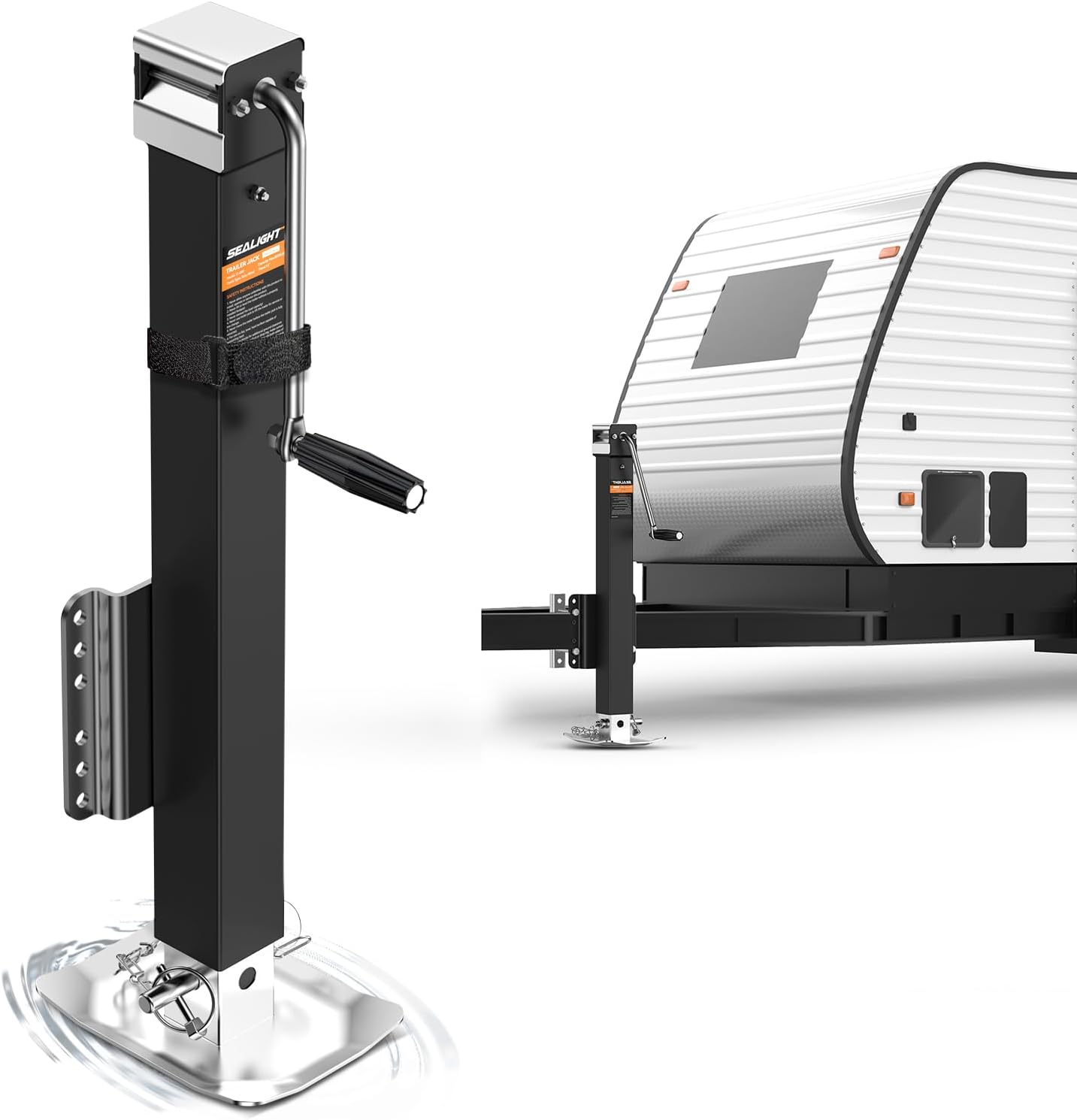 SEALIGHT 8000LBS Heavy-Duty Trailer Jacks for RVs and Boats