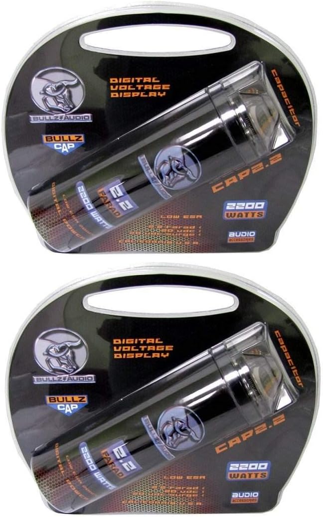 BULLZ AUDIO 2200W 12V BCAP 2.2 Digital Car Power Capacitors Review
