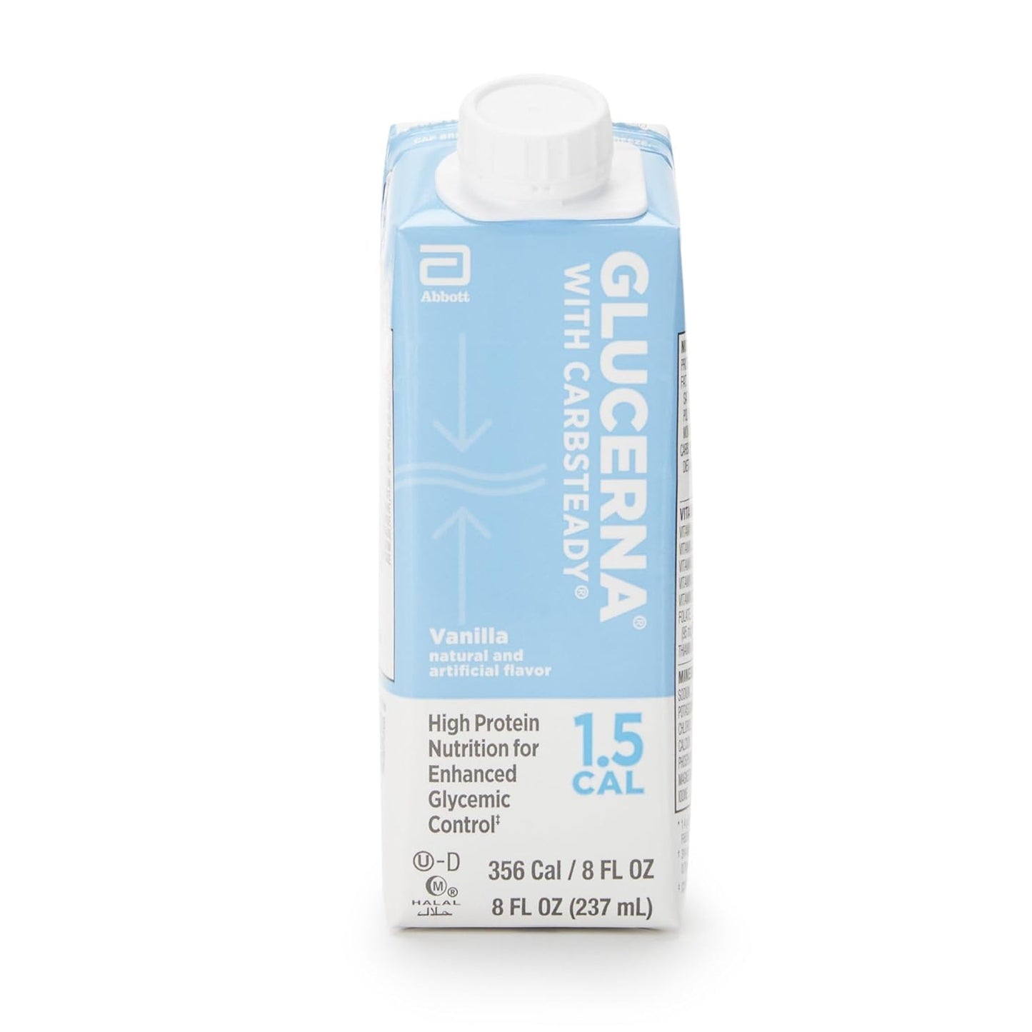 Glucerna 1.5 Cal Nutrition Vanilla 8oz for Kidney Health