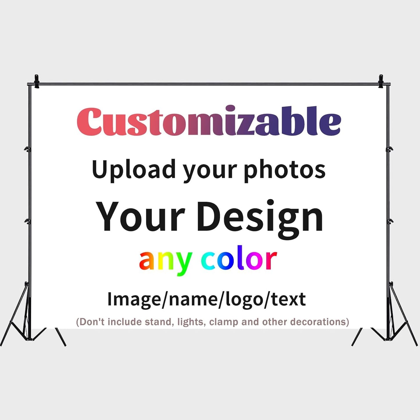 Custom Backdrop for Photoshoot by CRTPOD - Personalize Now