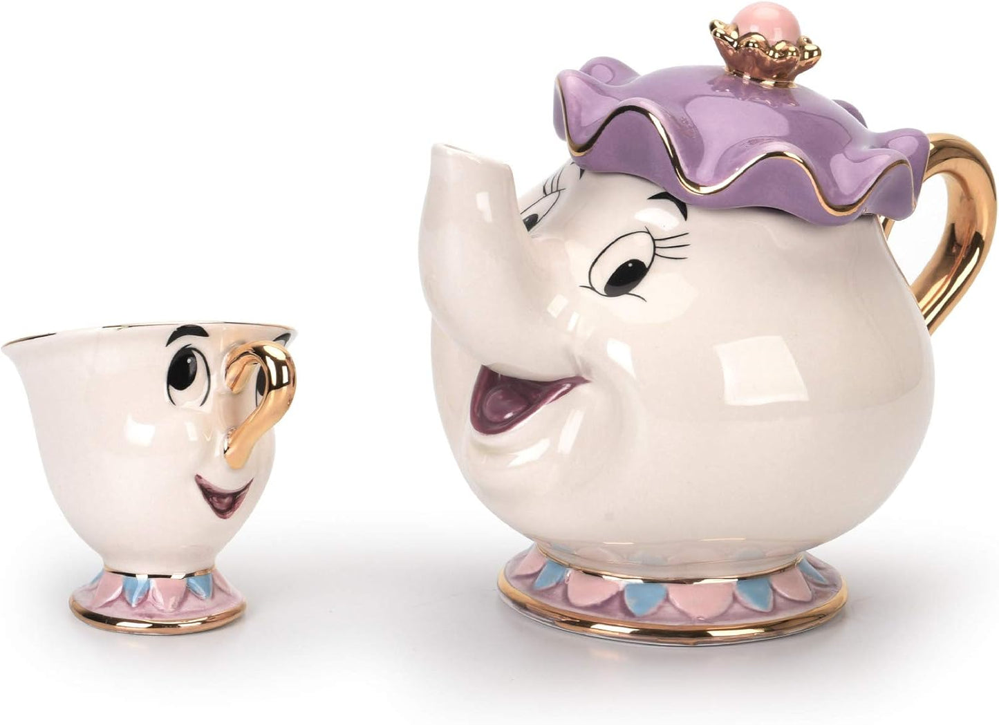 Cartoon Beauty And The Beast Teapot Set for Tea Lovers