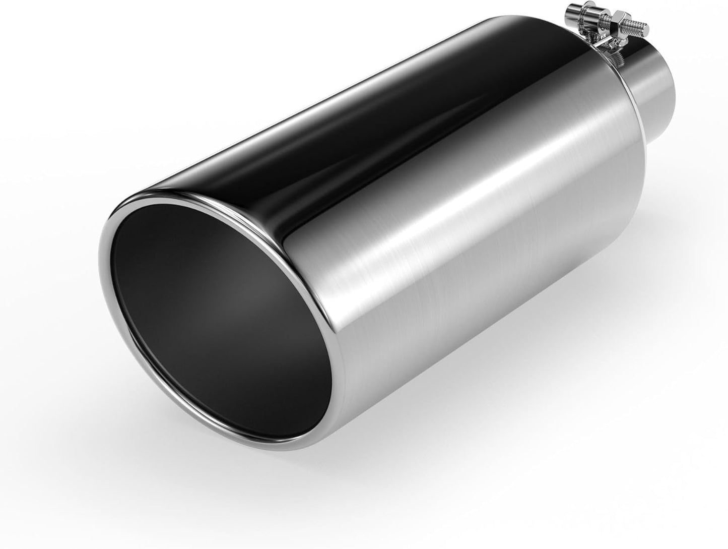 Richeer 3 Inch Inlet Exhaust Tip for Universal Vehicles