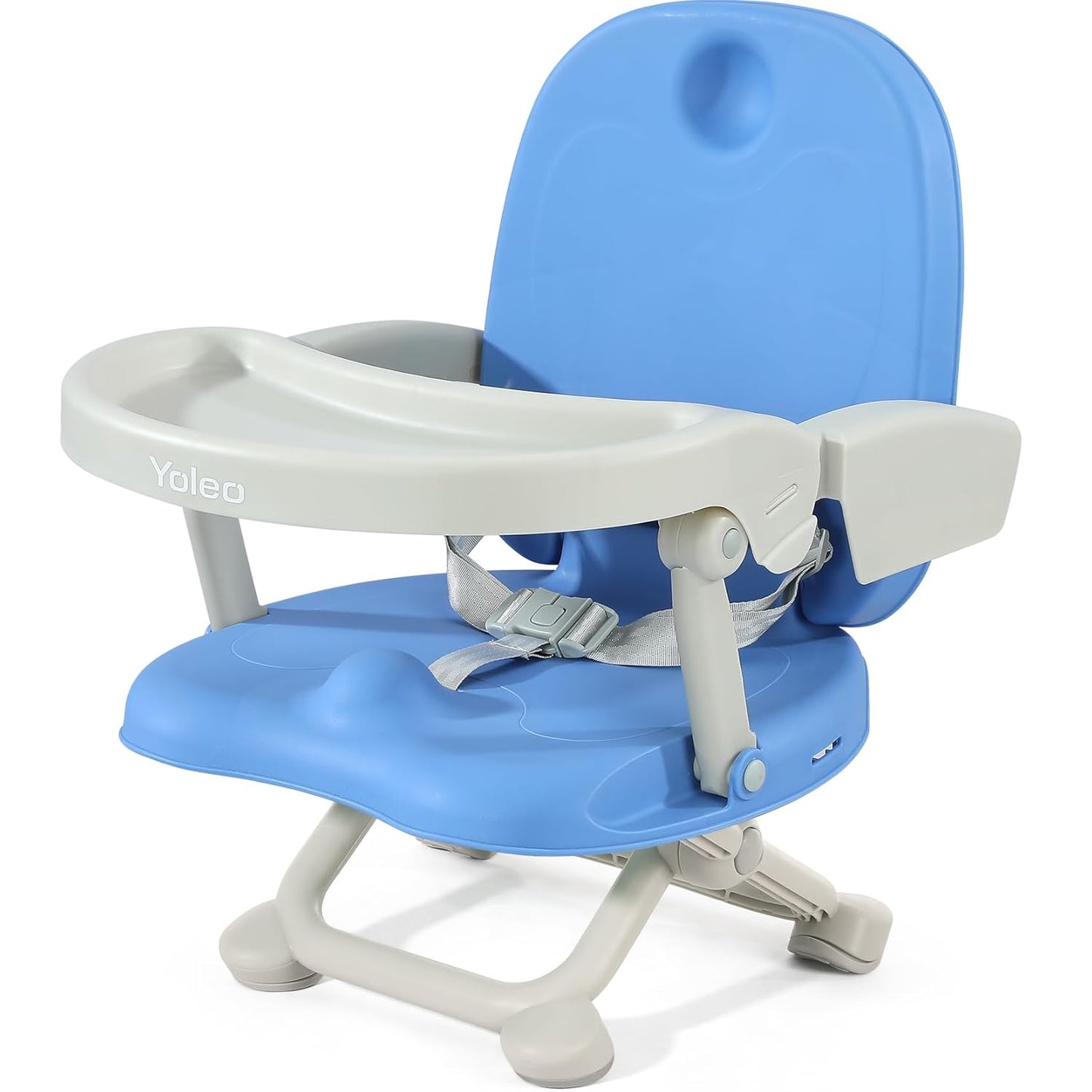YOLEO Baby High Chair Booster Seat: Adjustable, Foldable, Safe