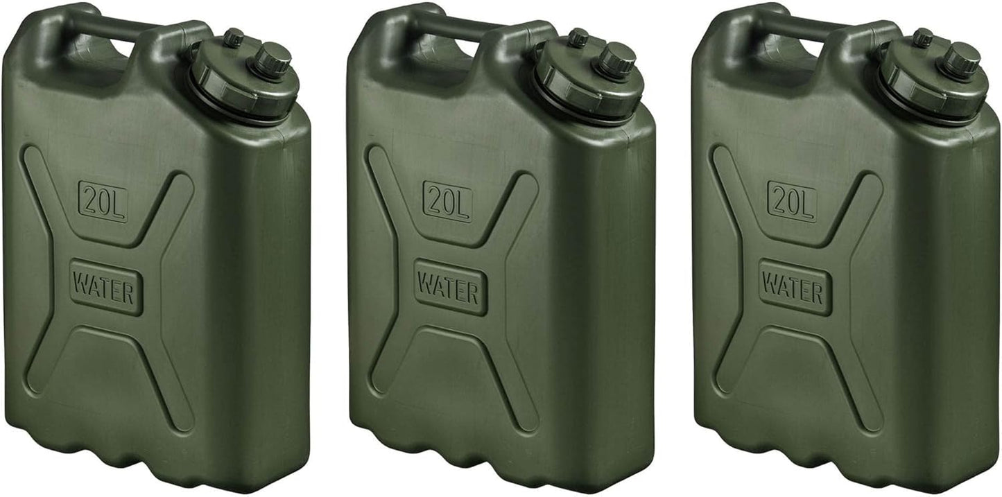 Scepter 5 Gallon Portable Military Water Storage Container