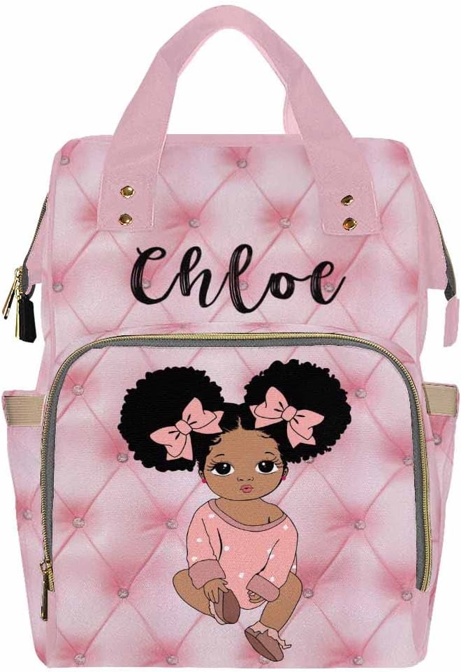 Personalized Princess Pink Backpack by InterestPrint