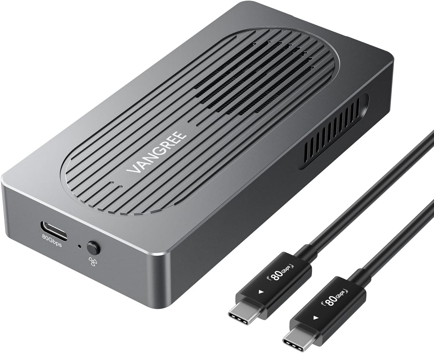 VANGREE 80Gbps M.2 NVMe SSD Enclosure with Cooling Fan Review