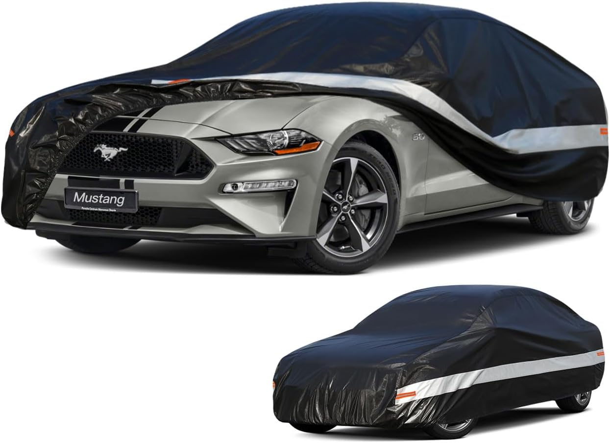 10 Layers Car Cover for Ford Mustang, Shelby, GT350, GT500