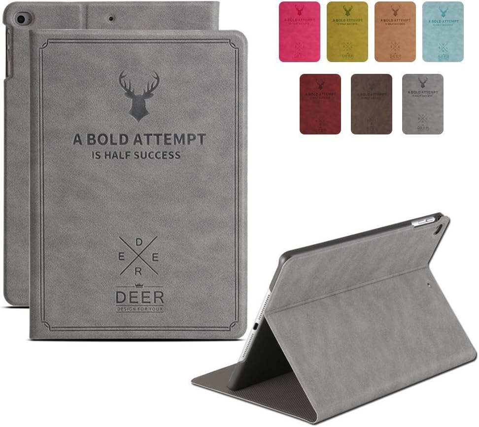 DuraSafe Cases for iPad Mini 4 & 5 - Protective Gray Folio