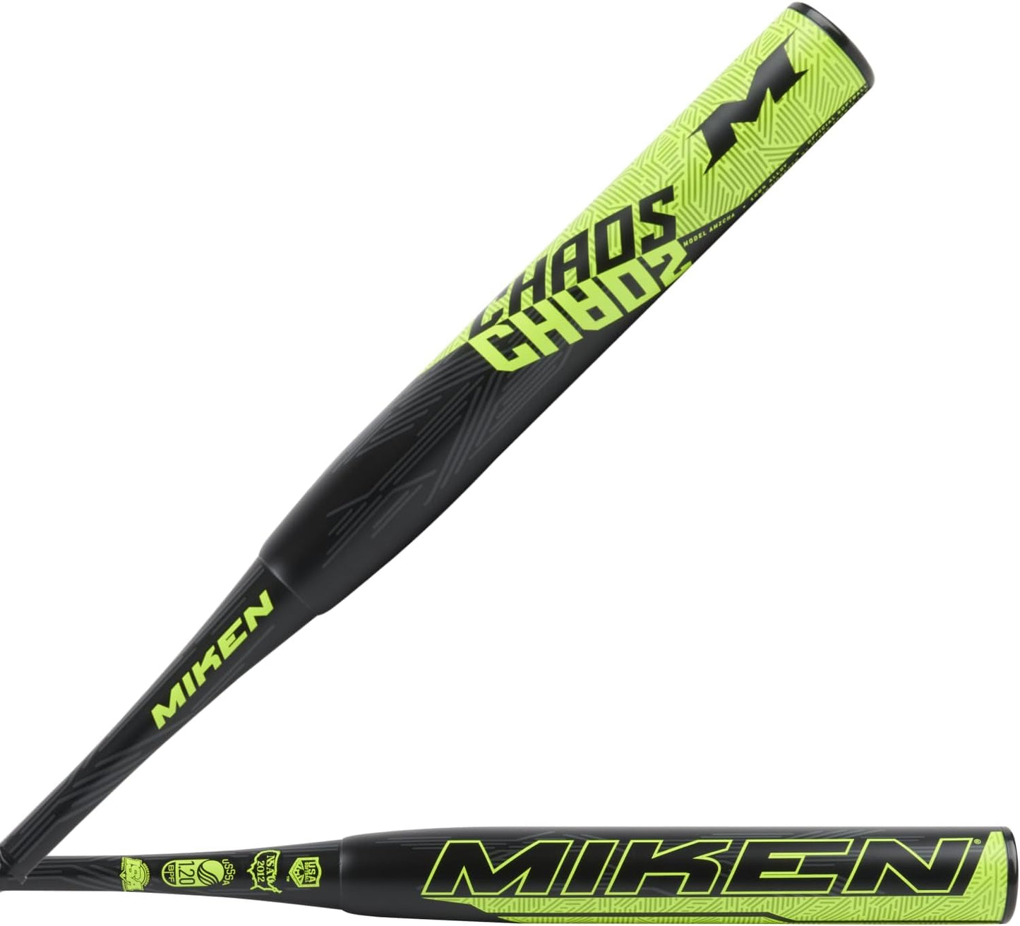 Miken Chaos Slowpitch Softball Bat with XL Endload and 14 Barrel