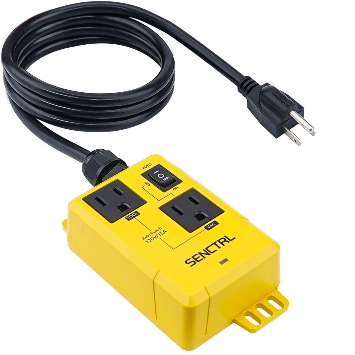 Automatic Vacuum Switch with 5 Ft Cord for Power Tools