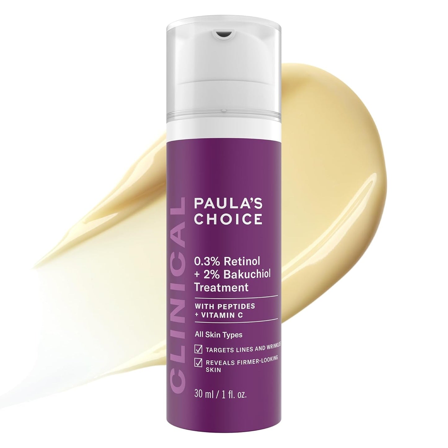 Paula's Choice CLINICAL Retinol Bakuchiol Face Serum Treatment