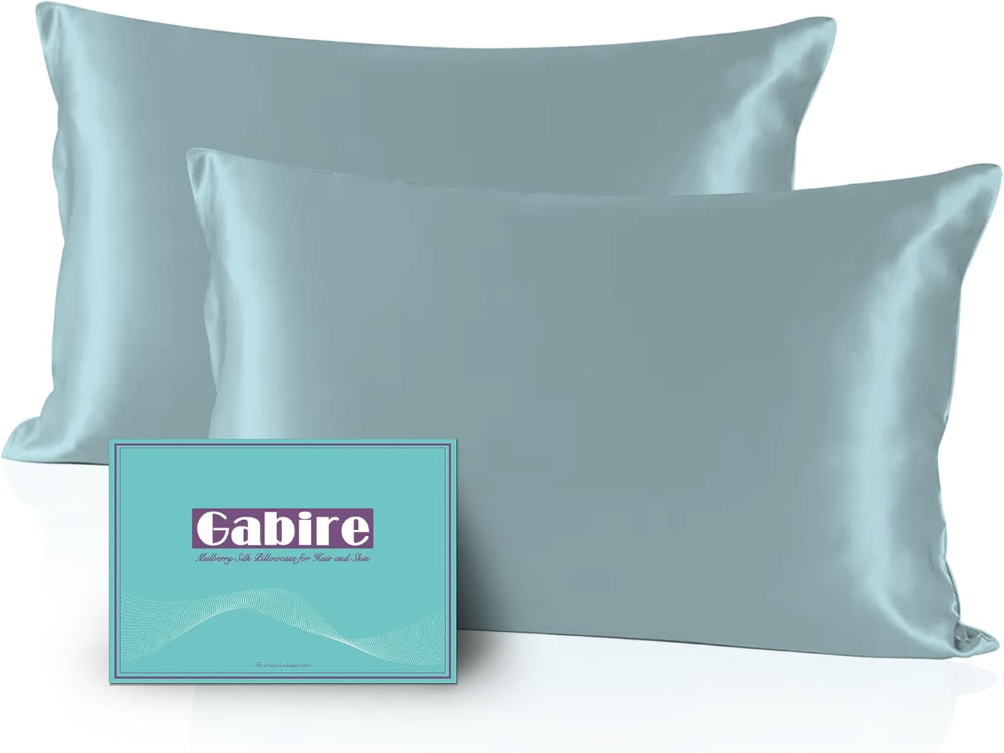 Mulberry Silk Pillow Cases Set of 2 for Hair and Skin Care