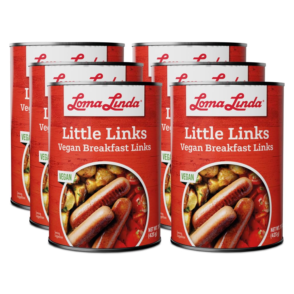 Loma Linda Plant-Based Meats Little Links - Vegan Breakfast Sausages