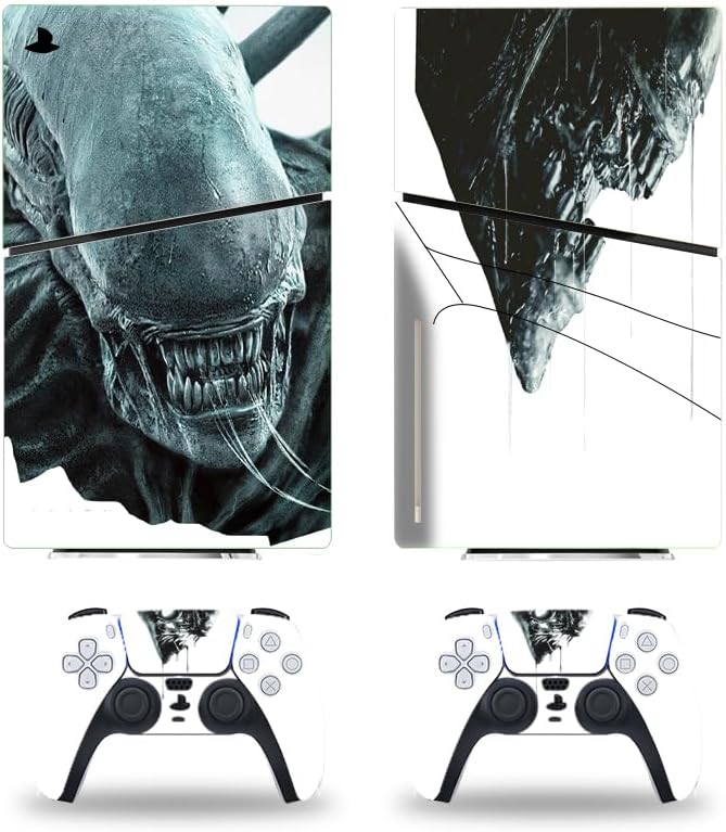 Aliens Vinyl Sticker for PS5 Slim: Out-Of-This-World Design!
