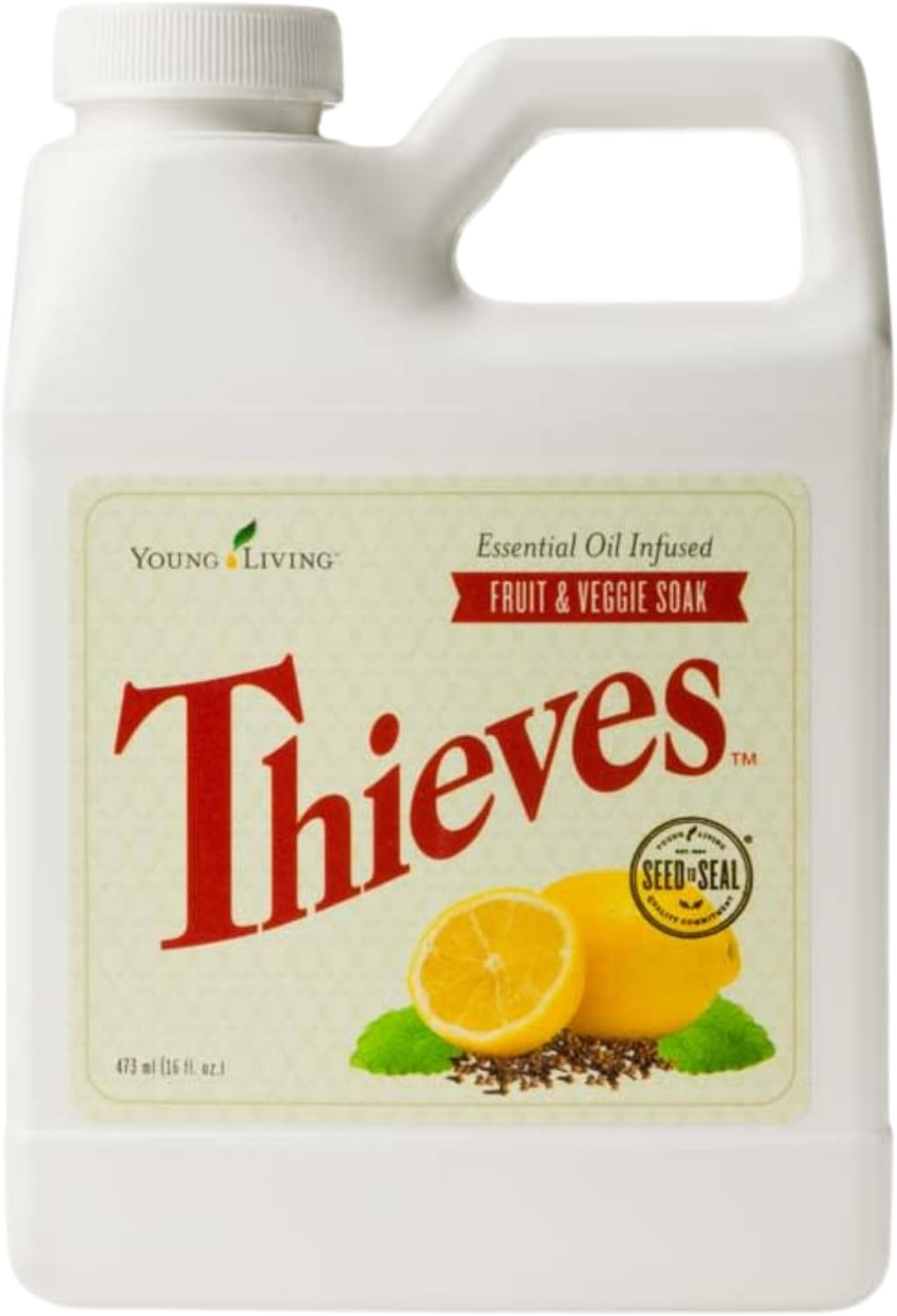 Young Living Thieves Fruit & Veggie Soak for Natural Cleanliness