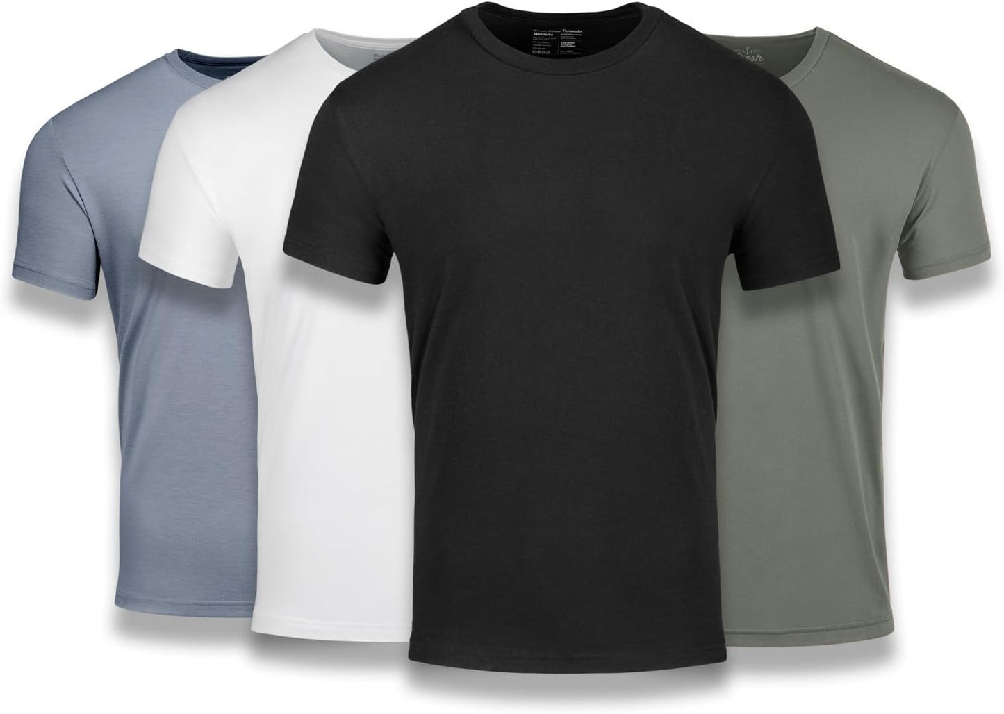 Fresh Clean Threads Men's Crew Neck T-Shirts for Ultimate Comfort