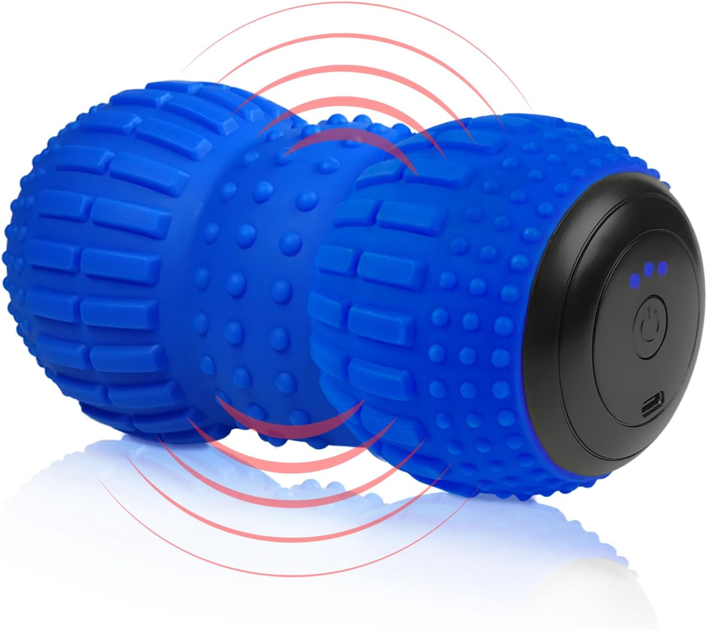 ZeenKind Vibrating Peanut Massage Ball for Muscle Pain Relief