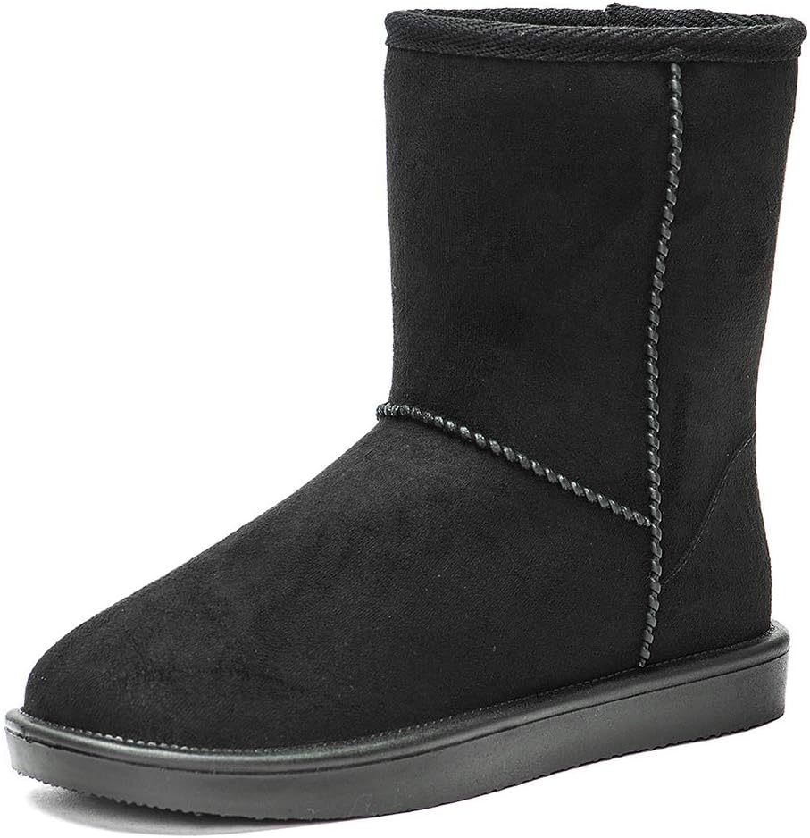 DKSUKO Women's Classic Waterproof Snow Boots for Winter Comfort