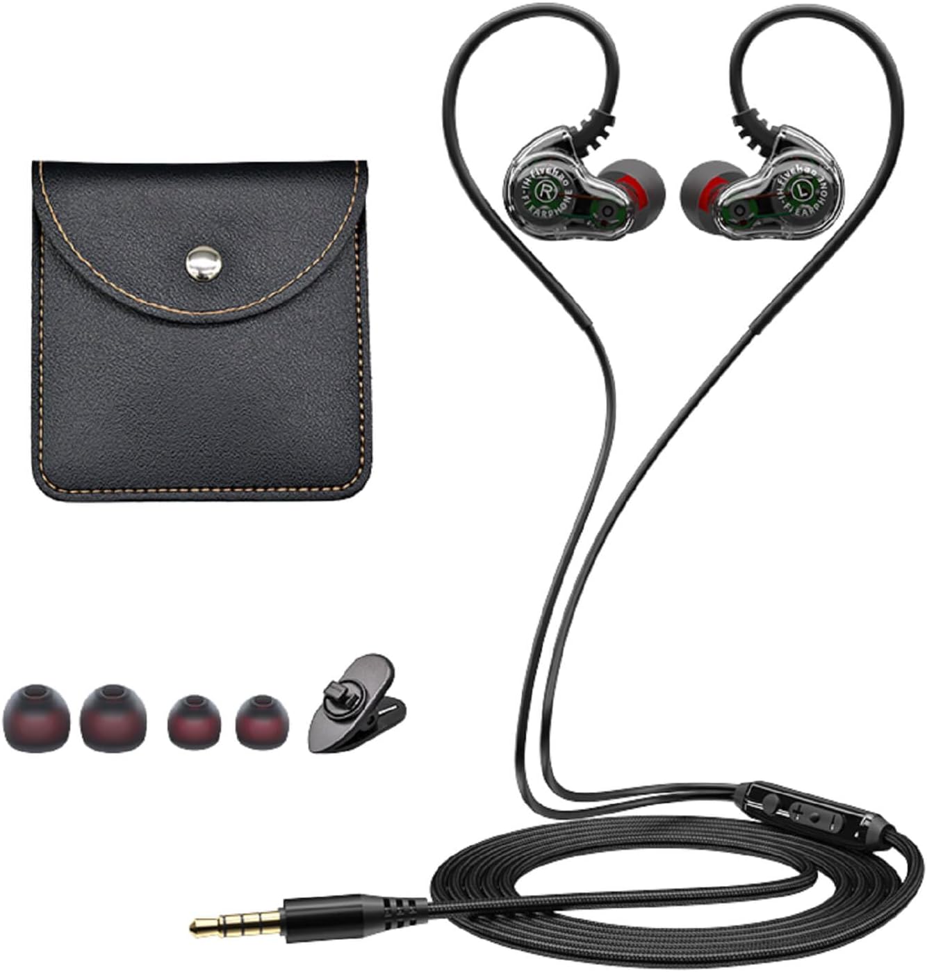 Holiper Dual Driver Earbuds: Extra Bass Power!