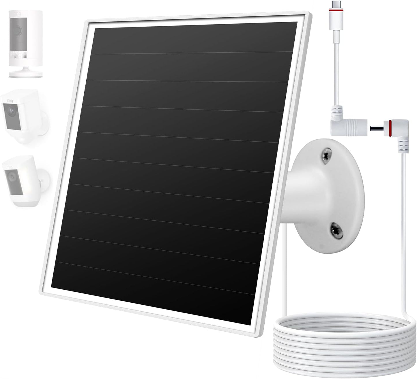 Fast Charge Solar Panel for Ring Camera