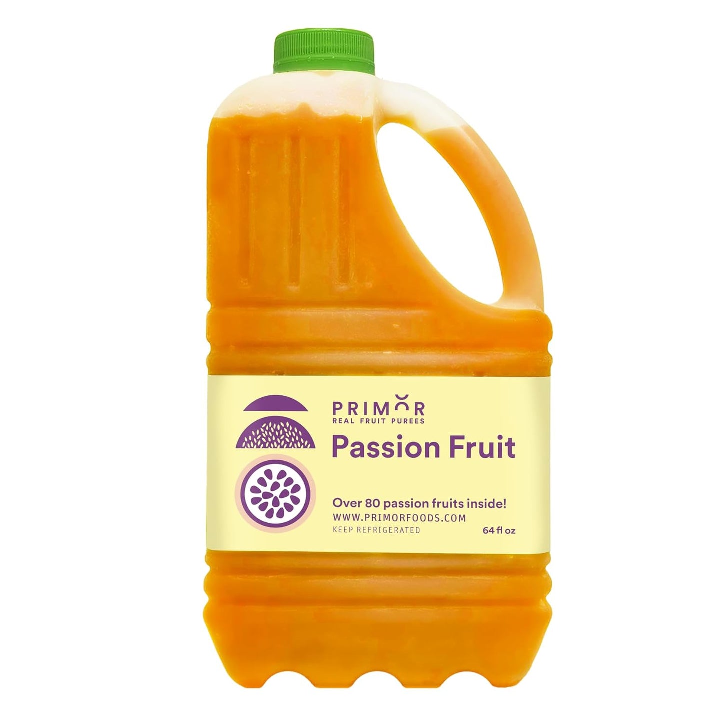 Primor Passion Fruit Puree for Juices, Smoothies, and More