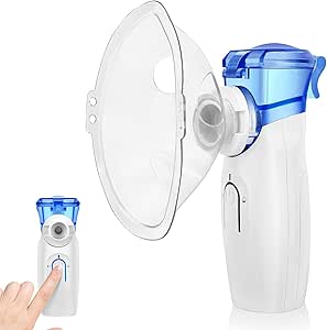 Portable Nebulizer for Adults & Kids - Handheld Asthma Inhaler