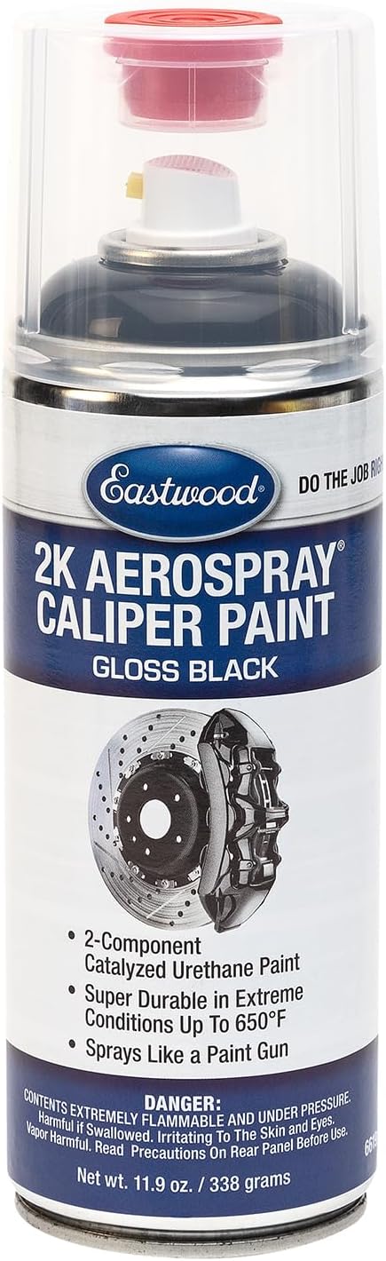 Eastwood 2k Aerosol Spray Caliper Paint for Durable Finish