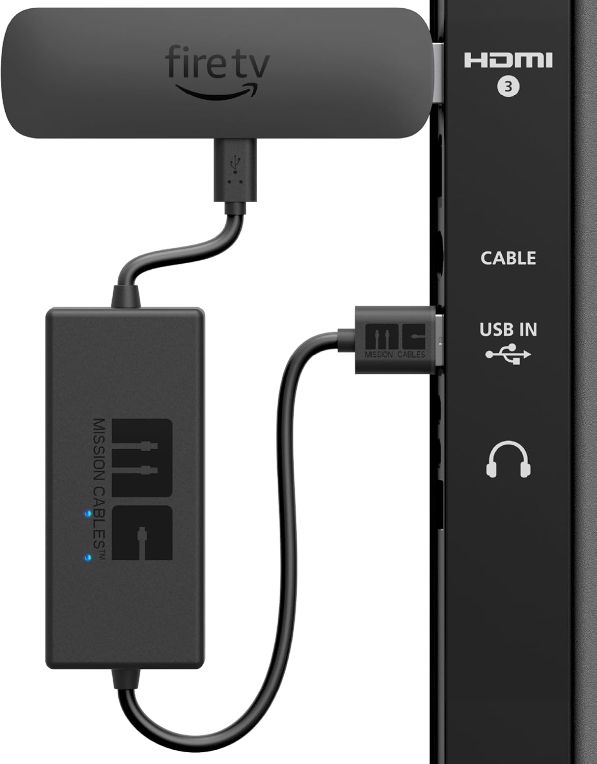 Mission Cables USB Power Cable: AC Adapter-Free!
