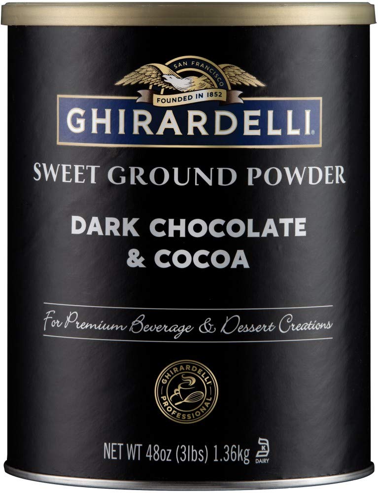 Ghirardelli Dark Chocolate & Cocoa Powder for Beverages and Desserts