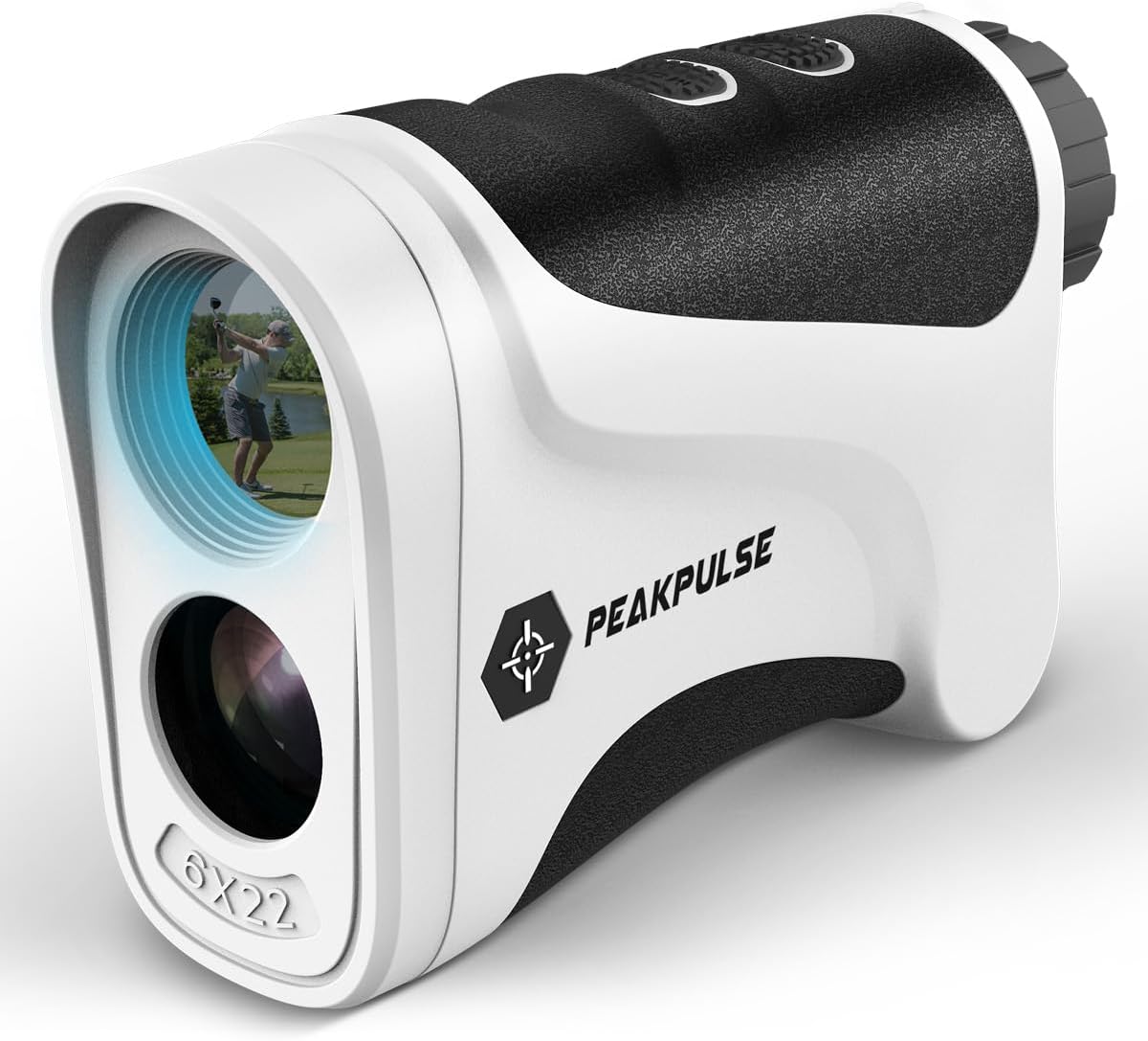 Golf Rangefinder with 6X Magnification and 0.5 Yard Accuracy