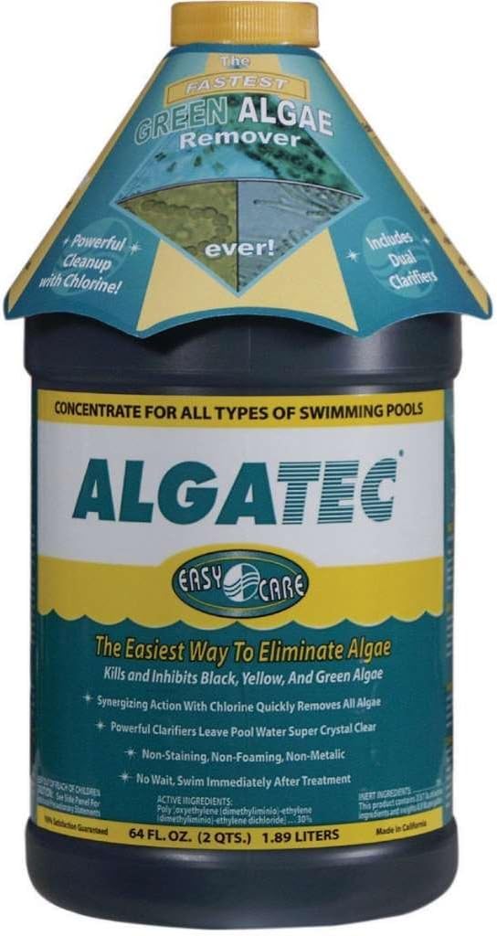 Algatec Synergy Algaecide-Water Clarifier for Clear Pools