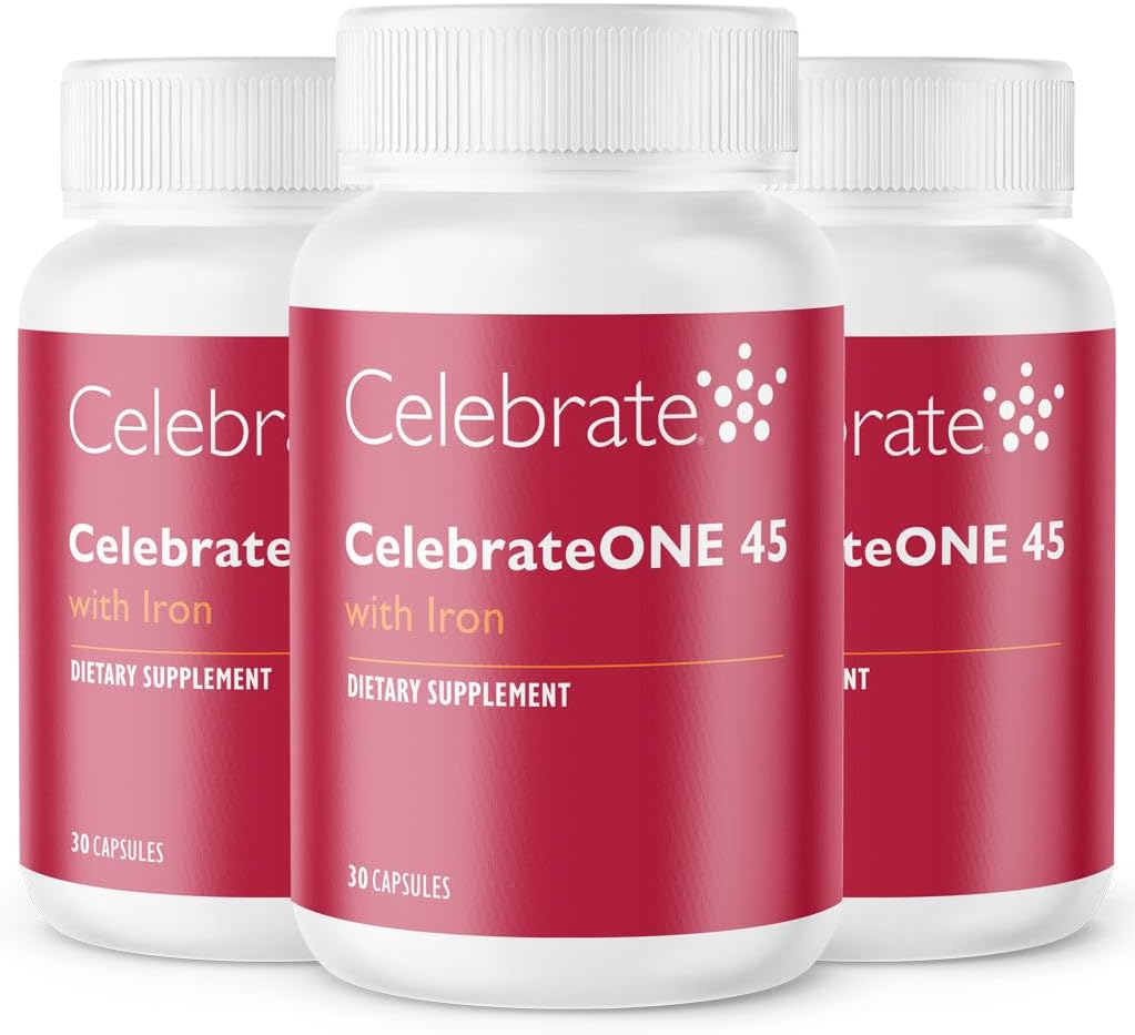 Celebrate Vitamins CelebrateONE 45mg Iron Bariatric Multivitamin