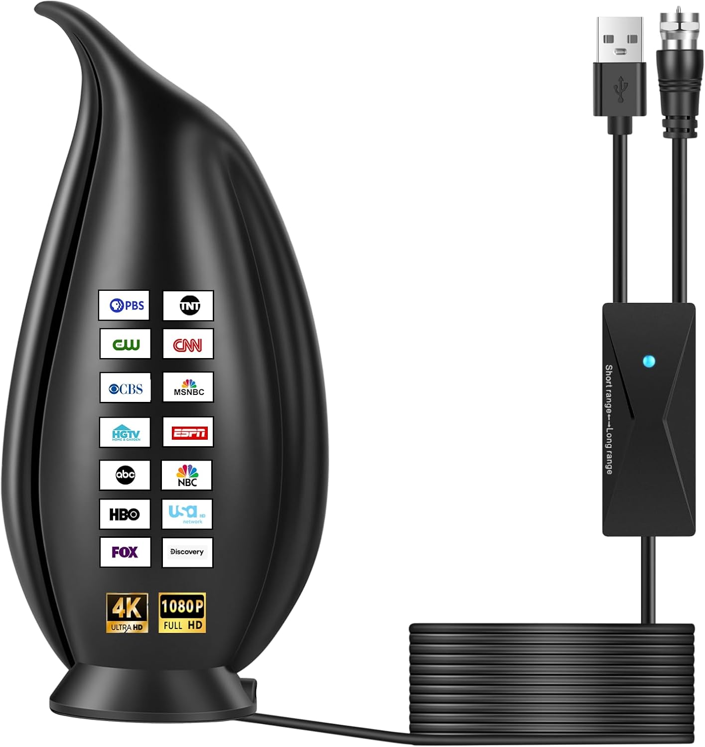 Sanario 1200+ Mile Range 4K TV Antenna