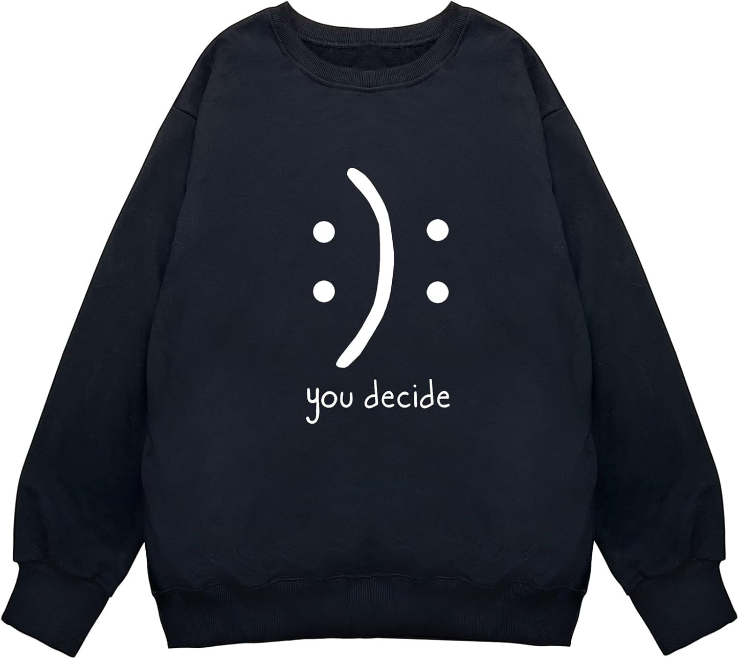 BLACKMYTH Cute Graphic Sweatshirt