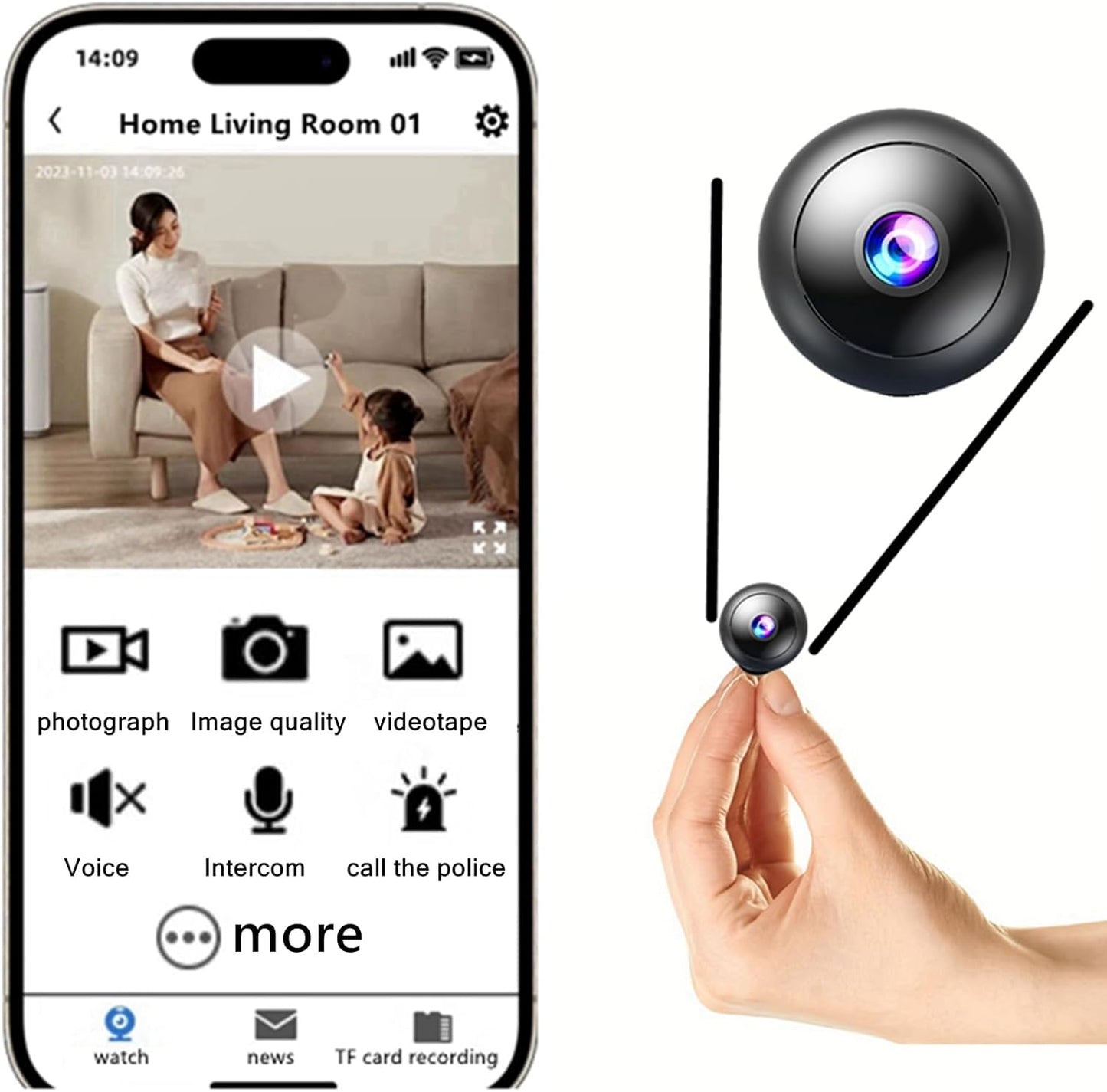 Smart 1080P Outdoor Security Camera