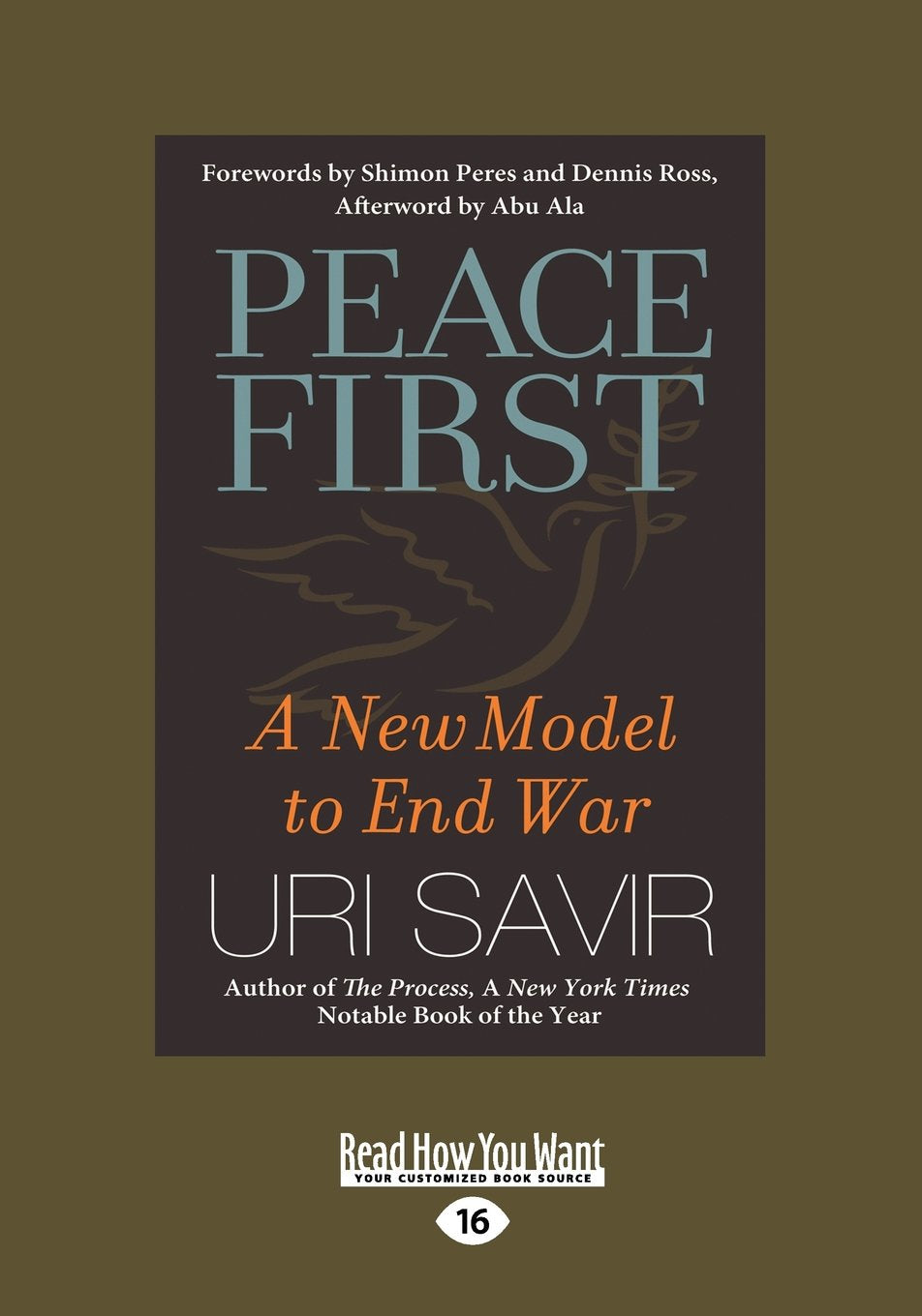 Peace First: A New Model to End War - A Transformative Solution