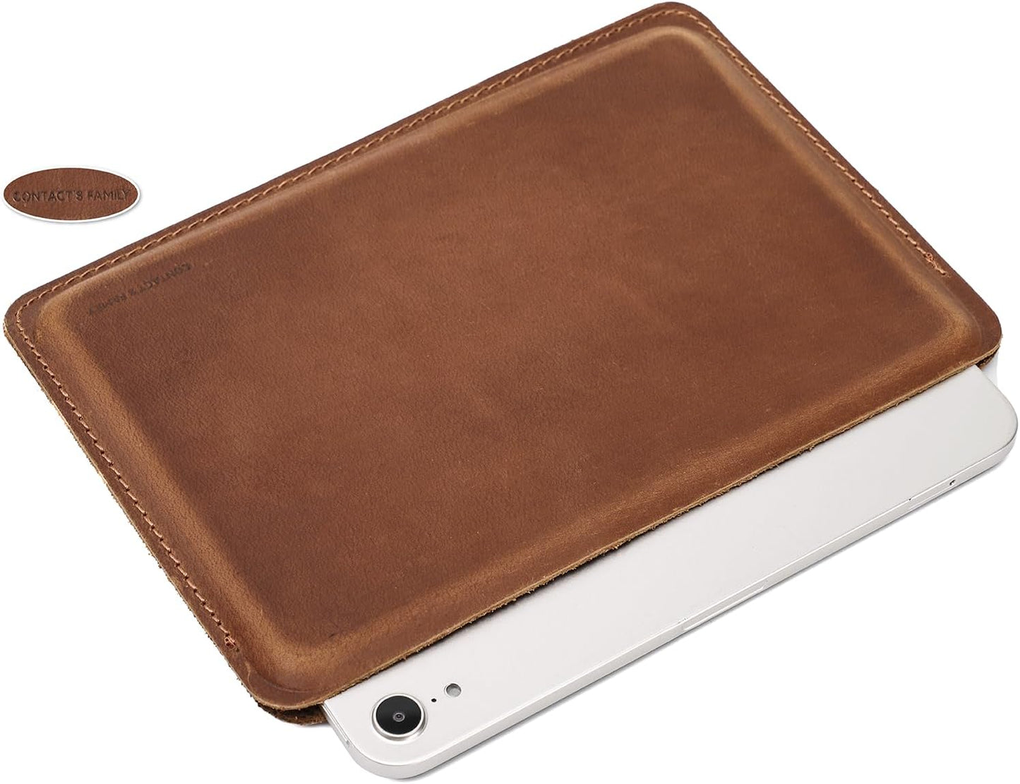 Top Grain Leather 8.3 Inch Slim Tablet Sleeve Case Protector