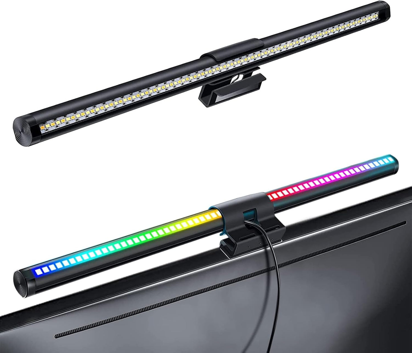CURUK RGB Monitor Light - Glare-Free LED Desk Lamp