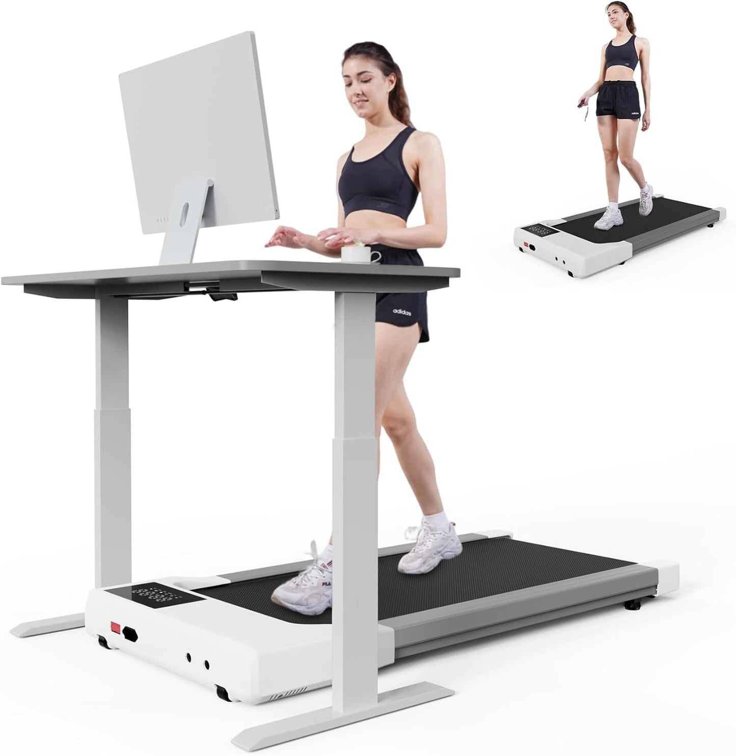 Portable Under Desk Walking Pad - Quiet Workout