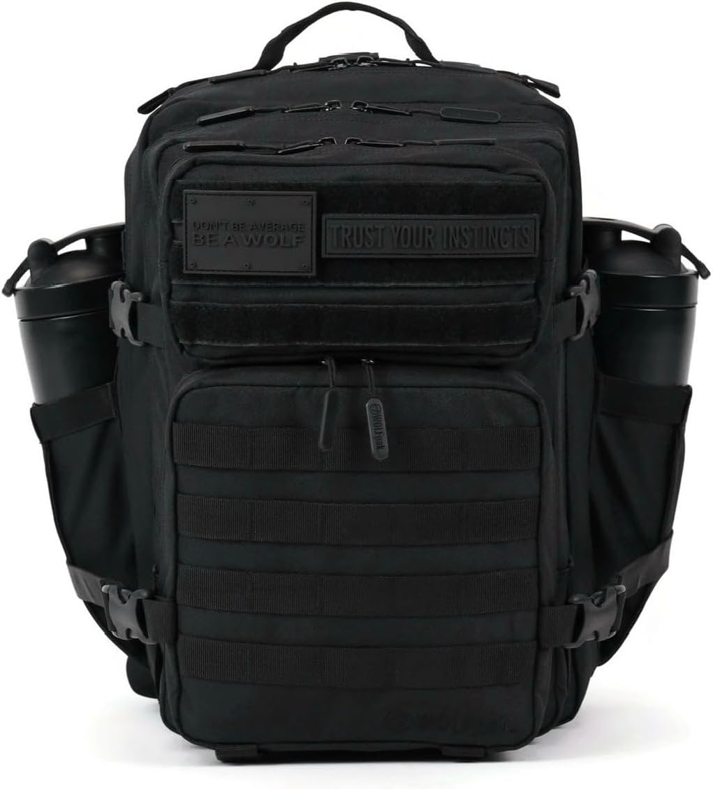 WOLFpak 35L Athletic Gym Backpack - Durable Waterproof Daypack