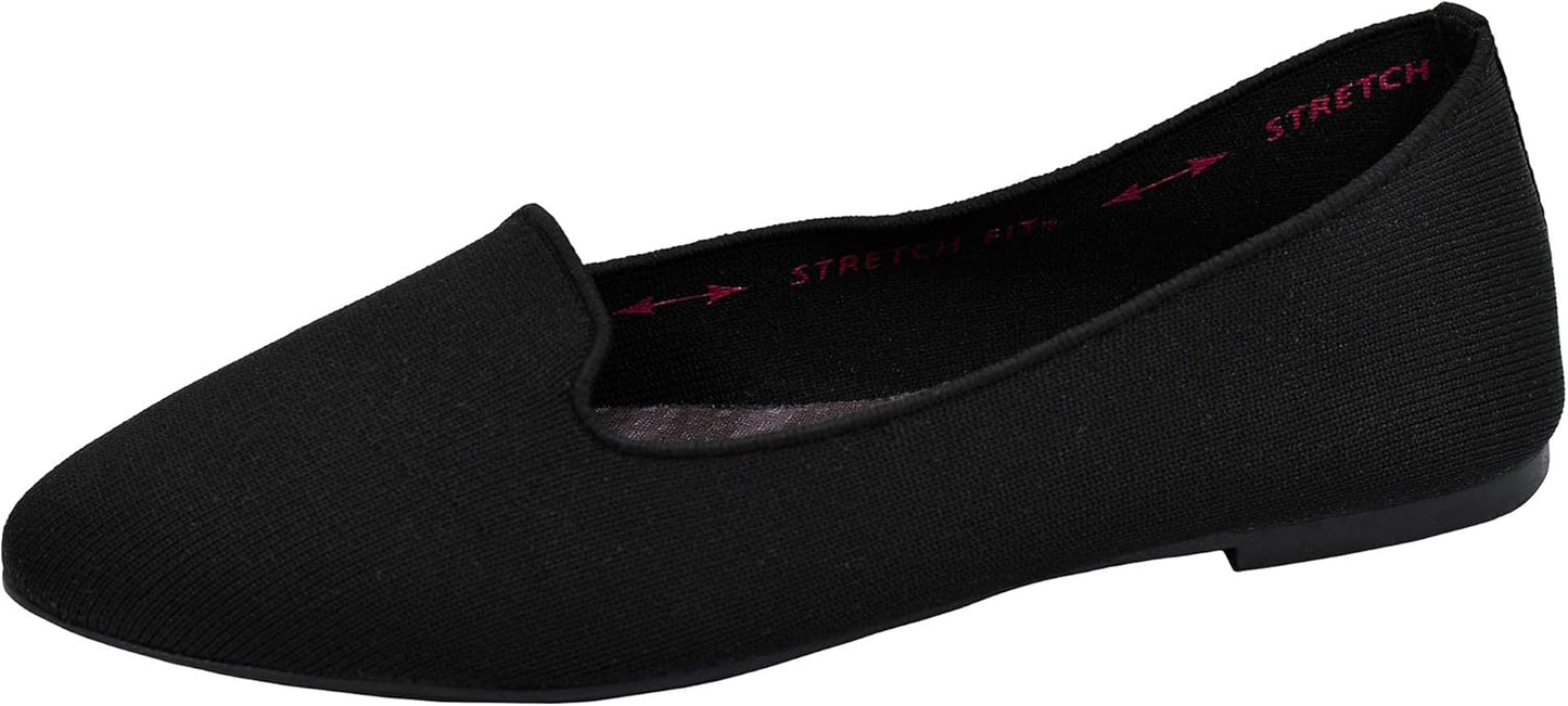 Skechers Women's Cleo Sherlock Engineered Knit Loafer Skimmer Review