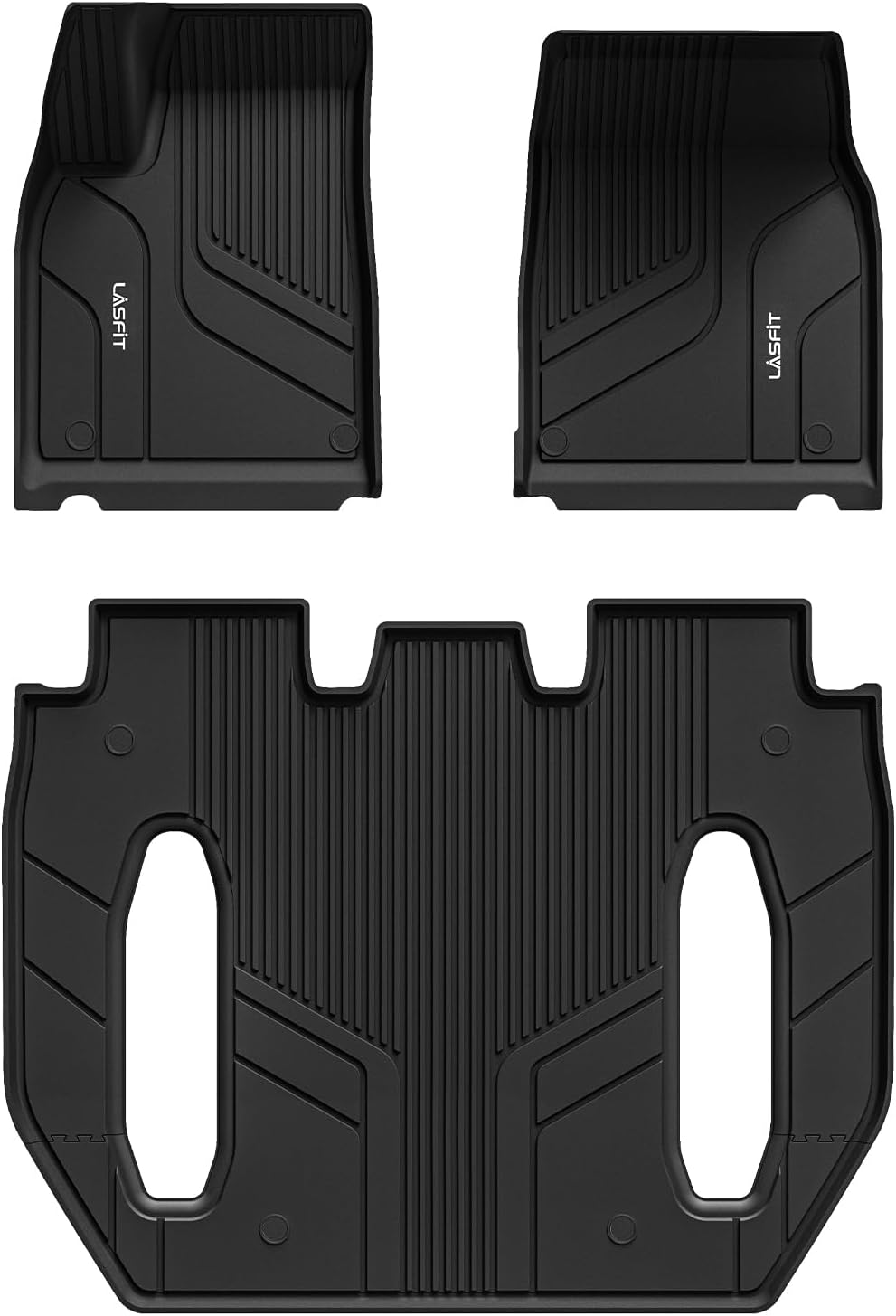 Custom Fit LASFIT Floor Mats for Tesla Model X 2021-2026