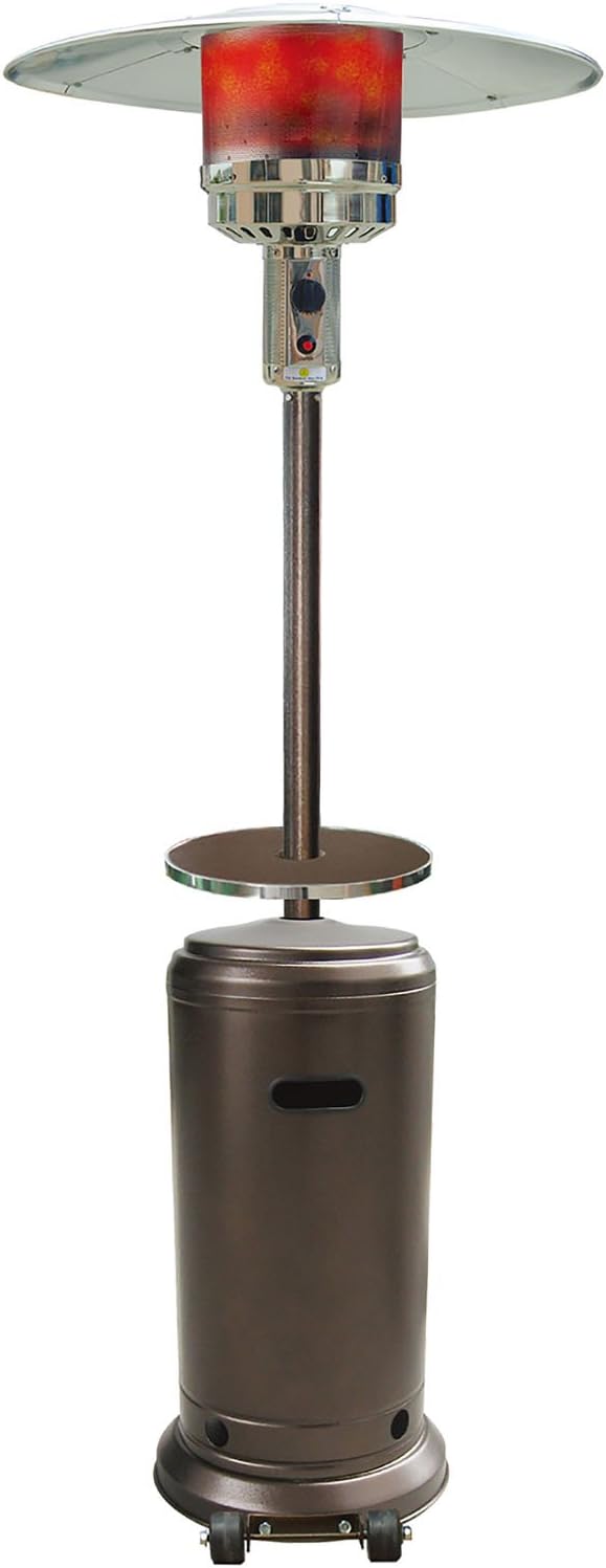 7ft Hanover Patio Heater: 48,000 BTU, Portable & Stylish for Outdoor Entertaining