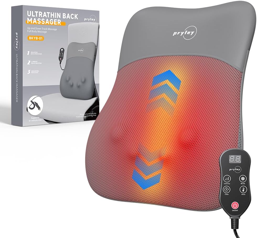 Back Massager with Heat for Pain Relief and Relaxation