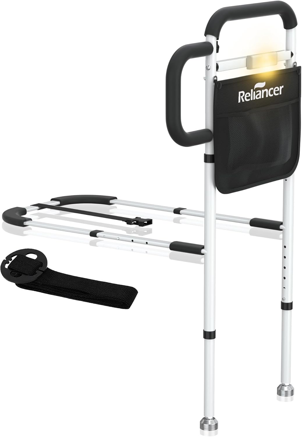 RELIANCER Bed Safety Rail for Seniors with Adjustable Support