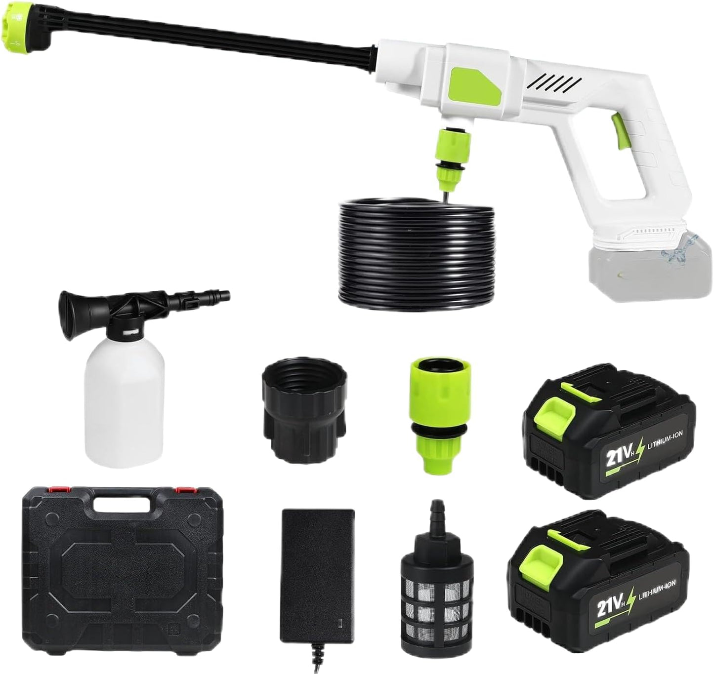 Portable Cordless Pressure Washer 700 PSI for Outdoor Cleaning